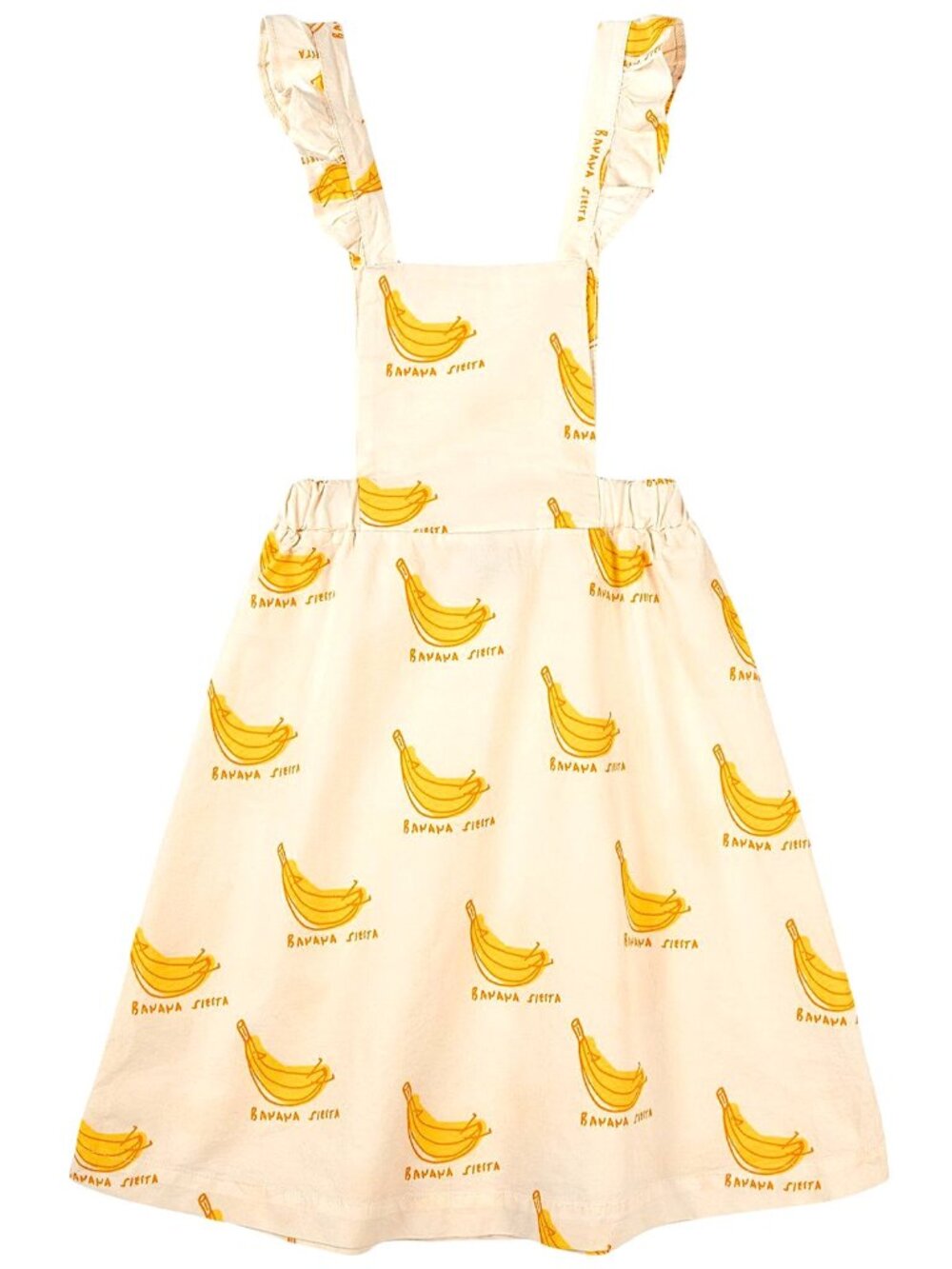 NWOT Rare Bonmot Organic Banana Bib Skirt, Size 18-24 M